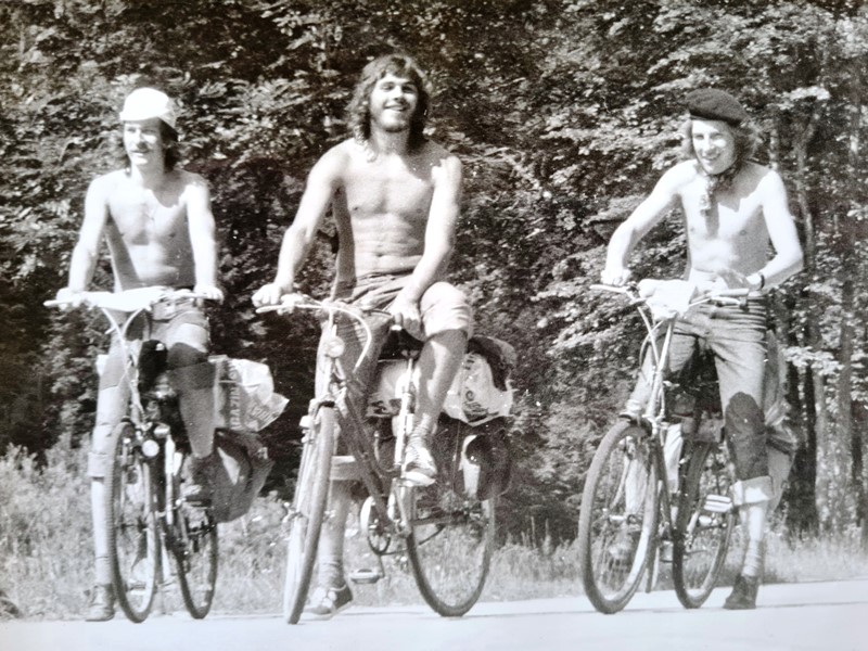 Drei Tourhelden