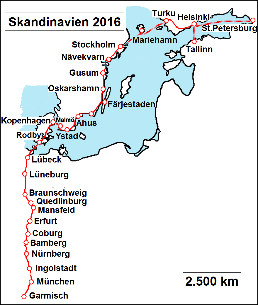 Skandinavien 2016
